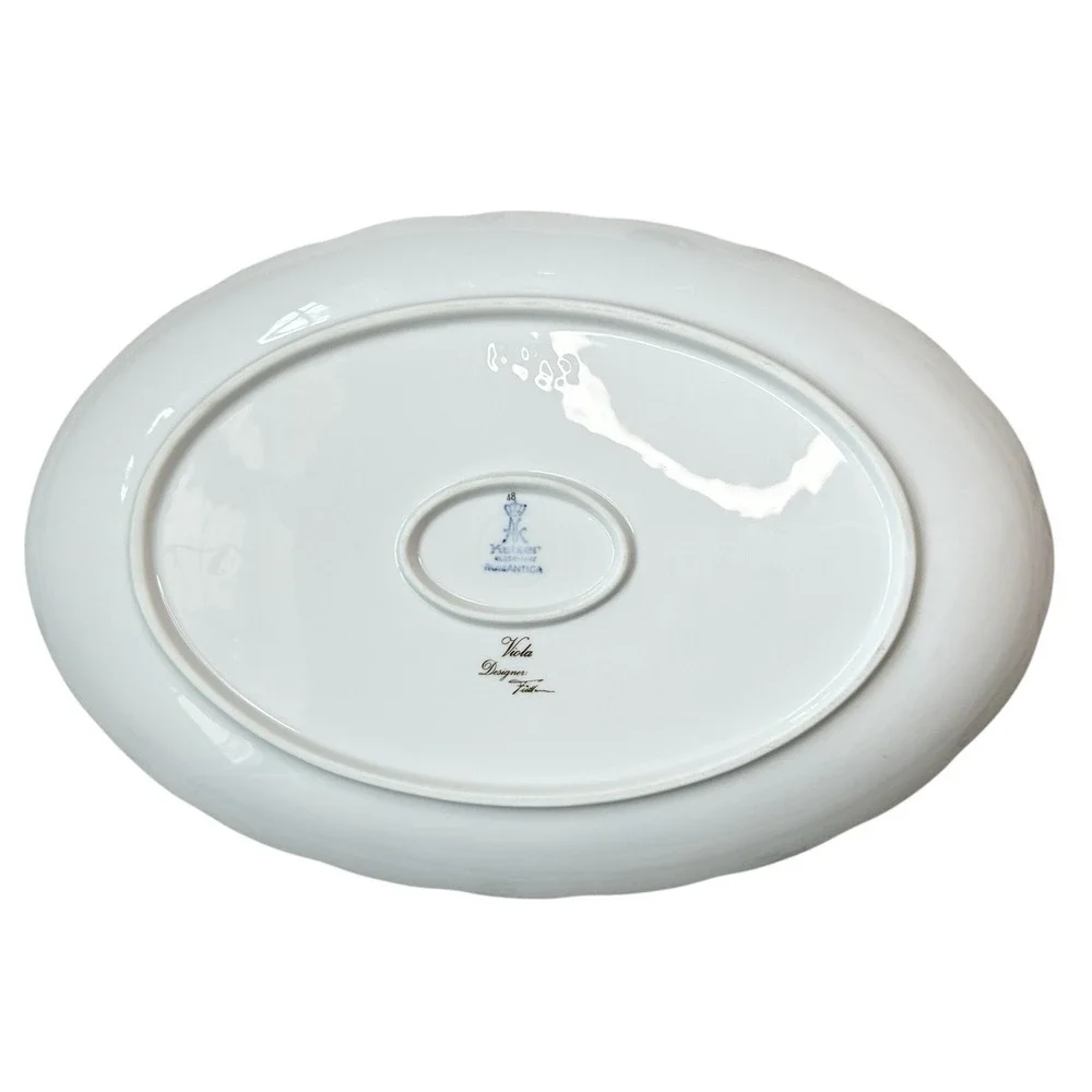 KAISER Romantica Viola Oval Serving Platter 12 3/4